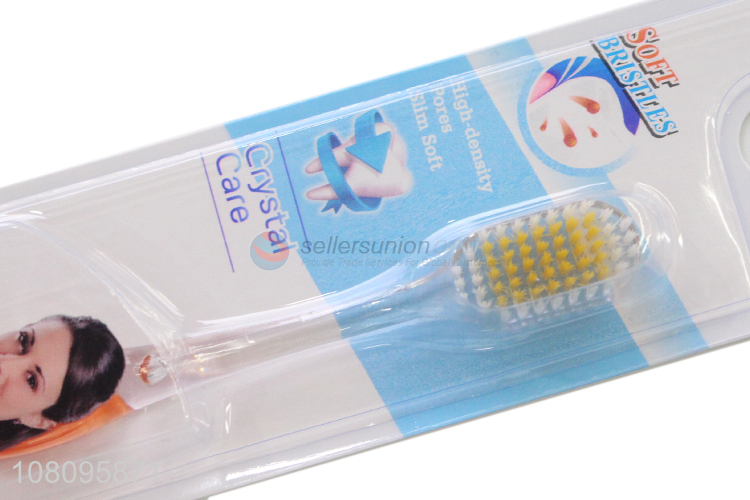 Good price soft deep cleaning adult toothbrush for tooth care