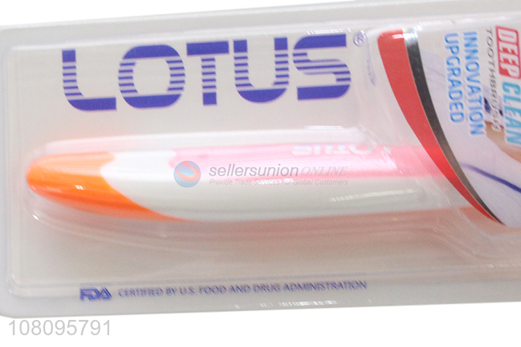 New style soft toothbrush adult tooth cleaning wholesale