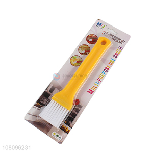 Factory price plastic handle BBQ brush kitchen cooking brush