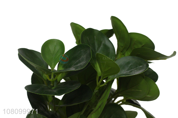 High quality plastic indoor decoration simulation plants