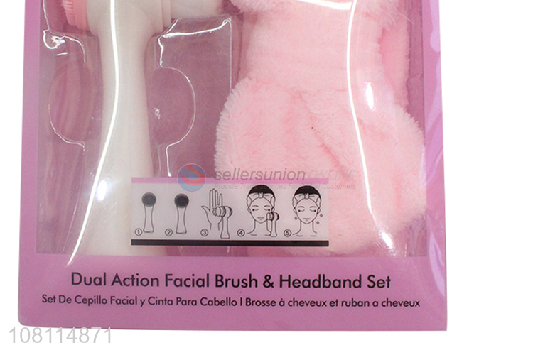 Hot sale durable wash face tools with hair band for cleaning