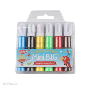 good price 6 colors Watercolor pen for children