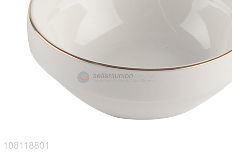 Wholesale from china round ceramic household bowl tableware