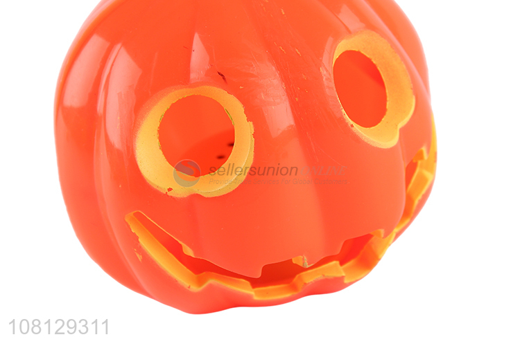 Hot sale led light plastic pumpkin lamp Halloween decorations