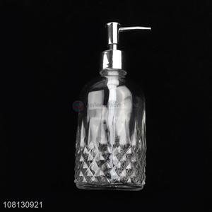 Yiwu wholesale transparent lotion bottle for bathroom