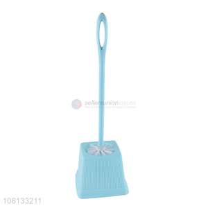 Factory supply soft plastic home use toilet brush