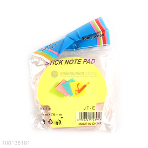 Low price bright color 3*3inch sticky notes wholesale