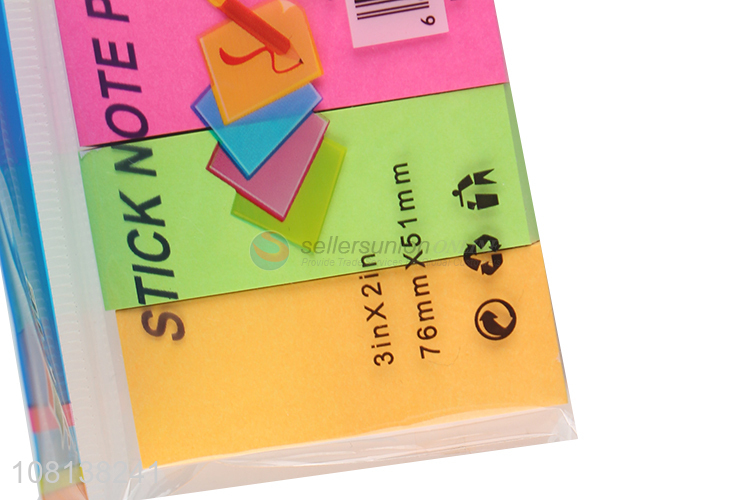 Hot selling custom logo print sticky notes memo pads