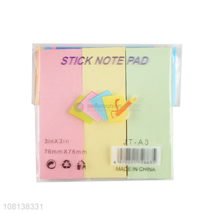 Latest arrival school stationery rectangular sticky notes