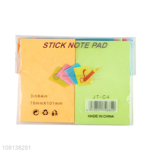 China supplier office student stationery sticky note pads