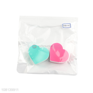 Good Price Heart Shape Powder Puff Soft Makeup Puff