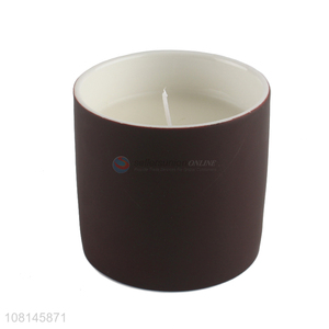 Hot Sale Decorative Ceramic Jar Candles For Dining Room