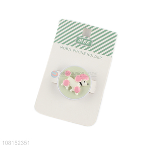 New arrival cute plastic phone holder folding stand for iphone