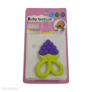 New style creative safety baby toys silicone baby teether