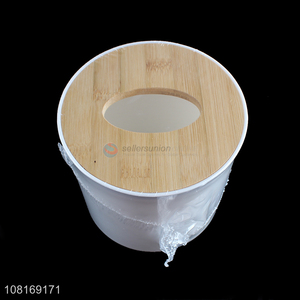 Good quality round bathroom toilet tissue box for sale