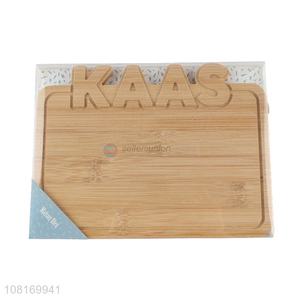 Hot selling creative lettering cutting board for kitchen