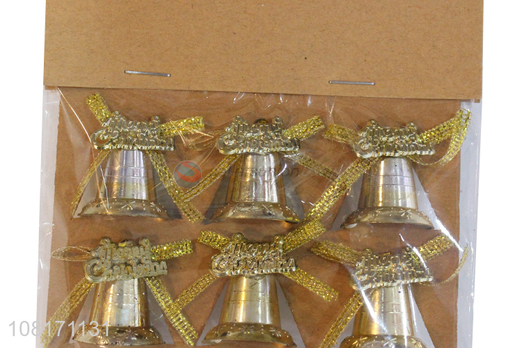 High quality plastic Christmas bells Christmas tree decorations