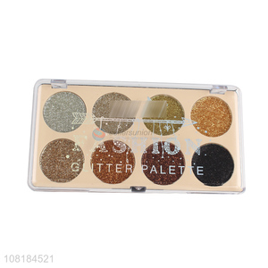 Good Quality Fashion 8 Colors Glitter Eyeshadow Palette