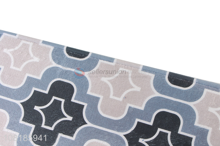 Top products fashion household polyester floor mat door mat