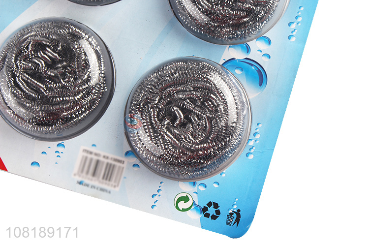 Good Quality Steel Wire Ball Popular Kitchen Scourer