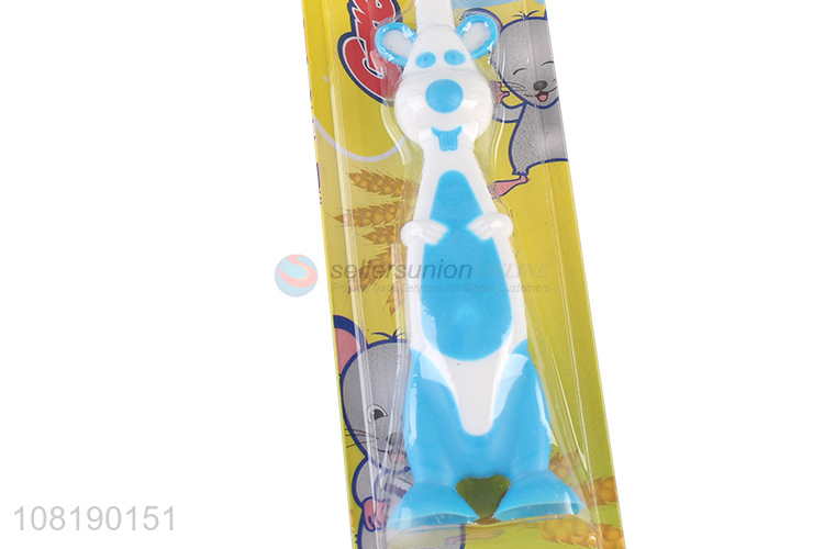 Best Quality Cartoon Handle Nylon Toothbrush For Children