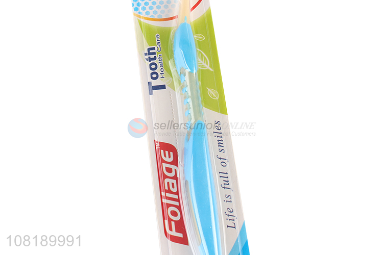 Factory Wholesale Plastic Handle Soft Nylon Toothbrush