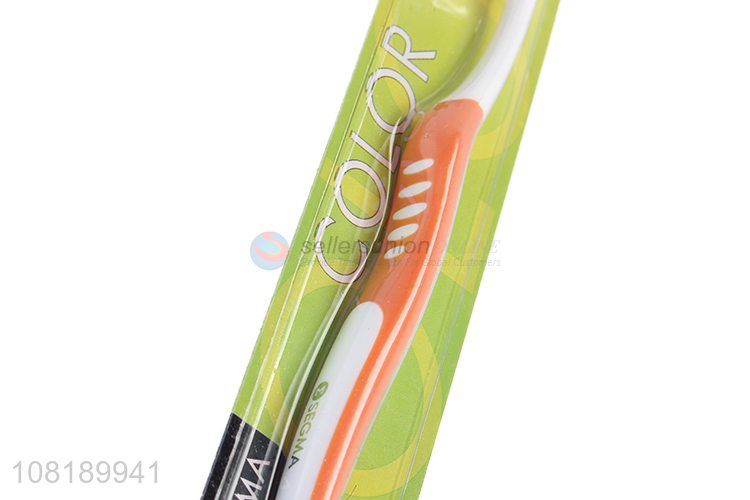 Good Quality Soft Handle Adult Toothbrush For Tooth Cleaning