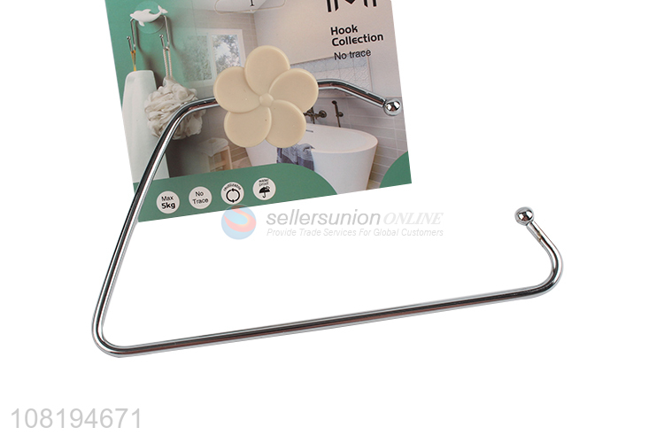 Yiwu market waterproof heavy duty suction cup towel bar for bathroom