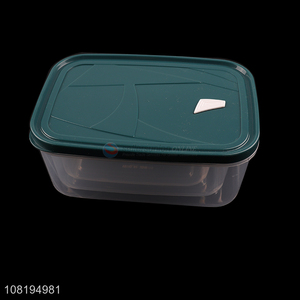 Hot sale 3pcs food storage containers leakproof preservation box set