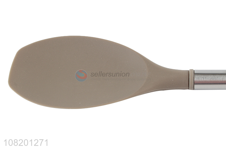 Hot sale silicone spatula with stainless steel handle