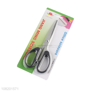 Good selling stainless steel office school paper scissors wholesale