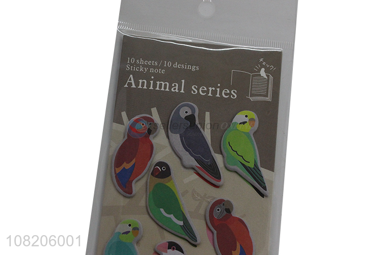 China supply birds paper removeable sticky notes