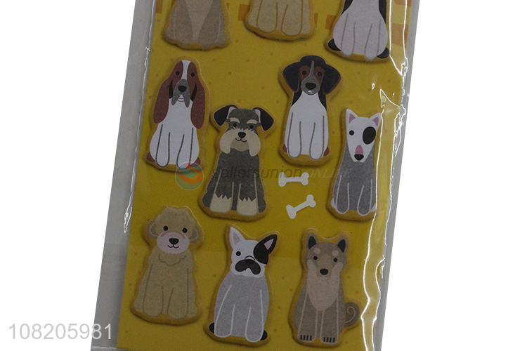 Online wholesale cute dog sticky notes office stationery