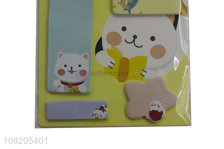 Yiwu supplier cartoon removeable paper sticky notes