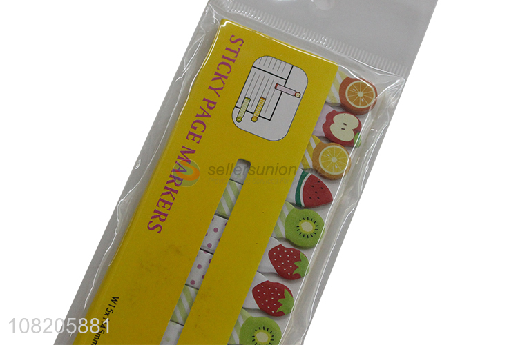 Wholesale cute fruit stickers students sticky notes