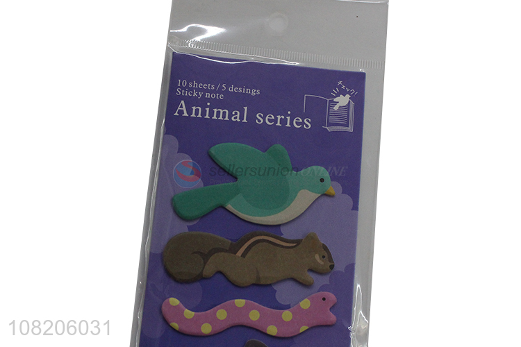 China market animal sticky notes office memo pads