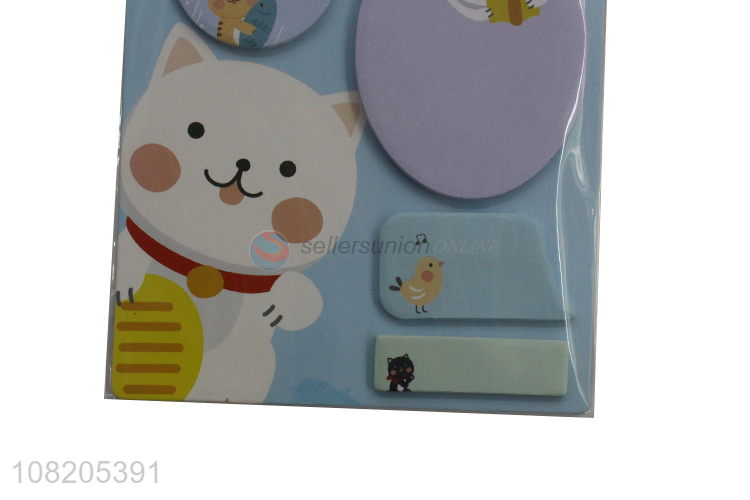 China factory cartoon sticky notes office memo pads