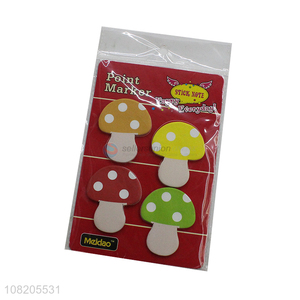 China wholesale cartoon mushroom paper sticky notes