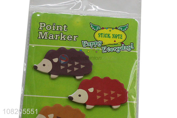 Good products self-adhesive hedgehog sticky notes