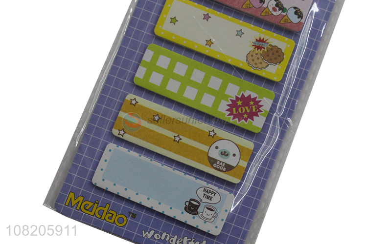 New products cartoon sticky notes students office supplies