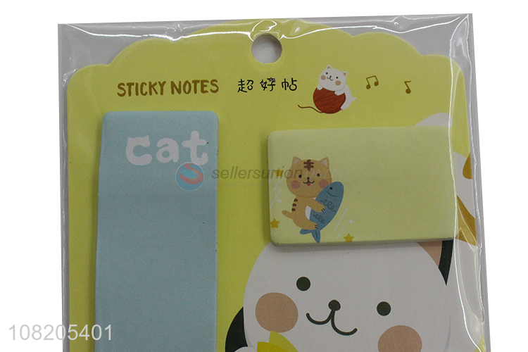 Yiwu supplier cartoon removeable paper sticky notes