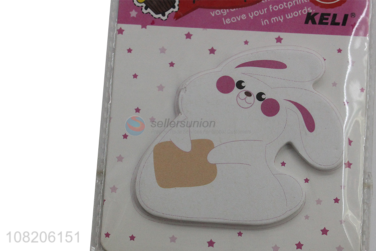 New arrival cartoon bunny memo pads sticky notes