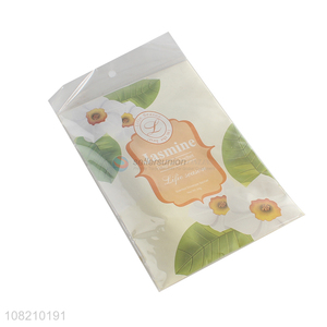 Wholesale jasmine fragrance sachet room wardrobe deodorant