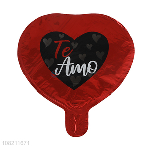 Fashion Heart Shape Foil Balloon Party Decorative Balloons