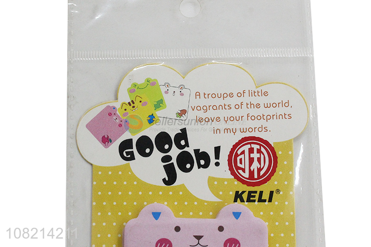 China supplier self adhesive memo pads cartoon sticky notes