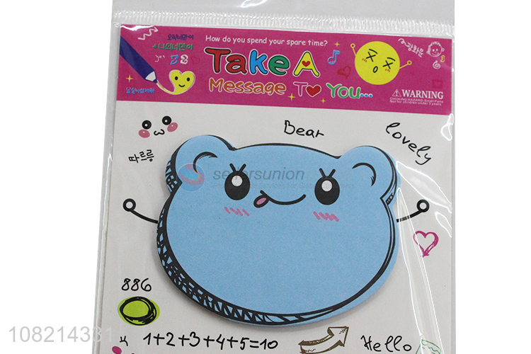 Wholesale cute cartoon sticky notes for girls stationery