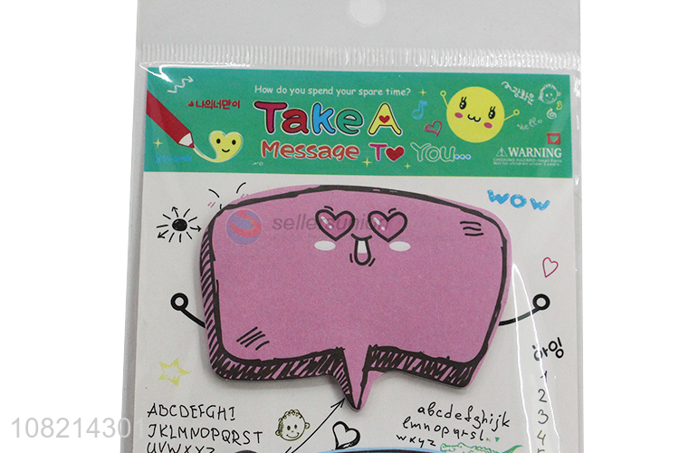 China imports cartoon memo pad sticky notes for girls