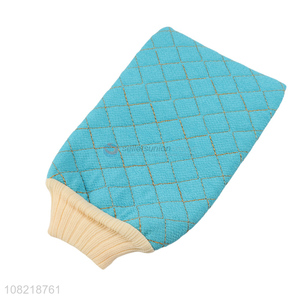 Best quality double-sided household bath scrub bath gloves