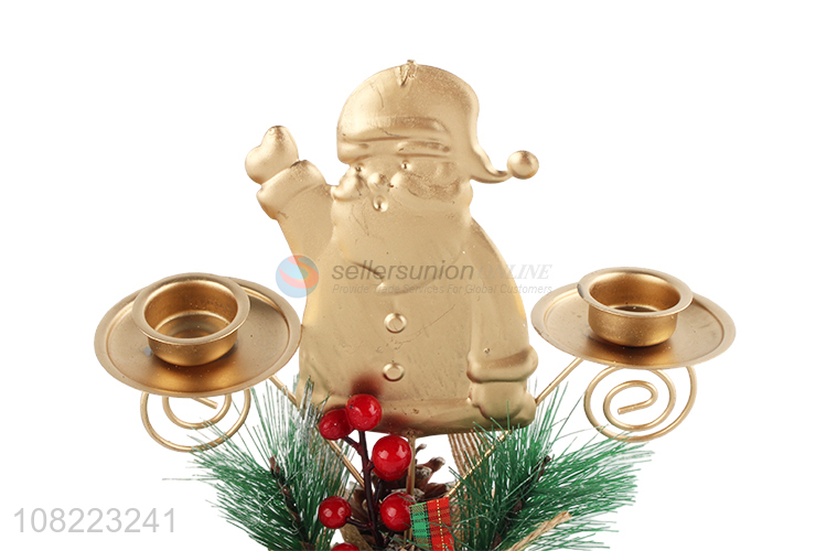 Custom Christmas Candlestick Desktop Decoration Candle Holder