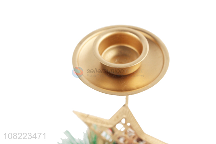 High Quality Christmas Candlestick Fashion Christmas Decoration